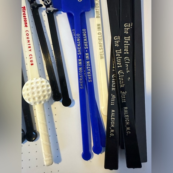 16 vintage swizzle sticks - Picture 2 of 4